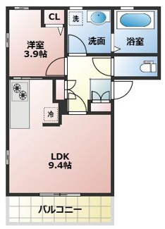【間取り】 | パーシモン霞