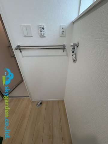 逗子市沼間第7　新築戸建　全２棟2号棟のランドリースペース