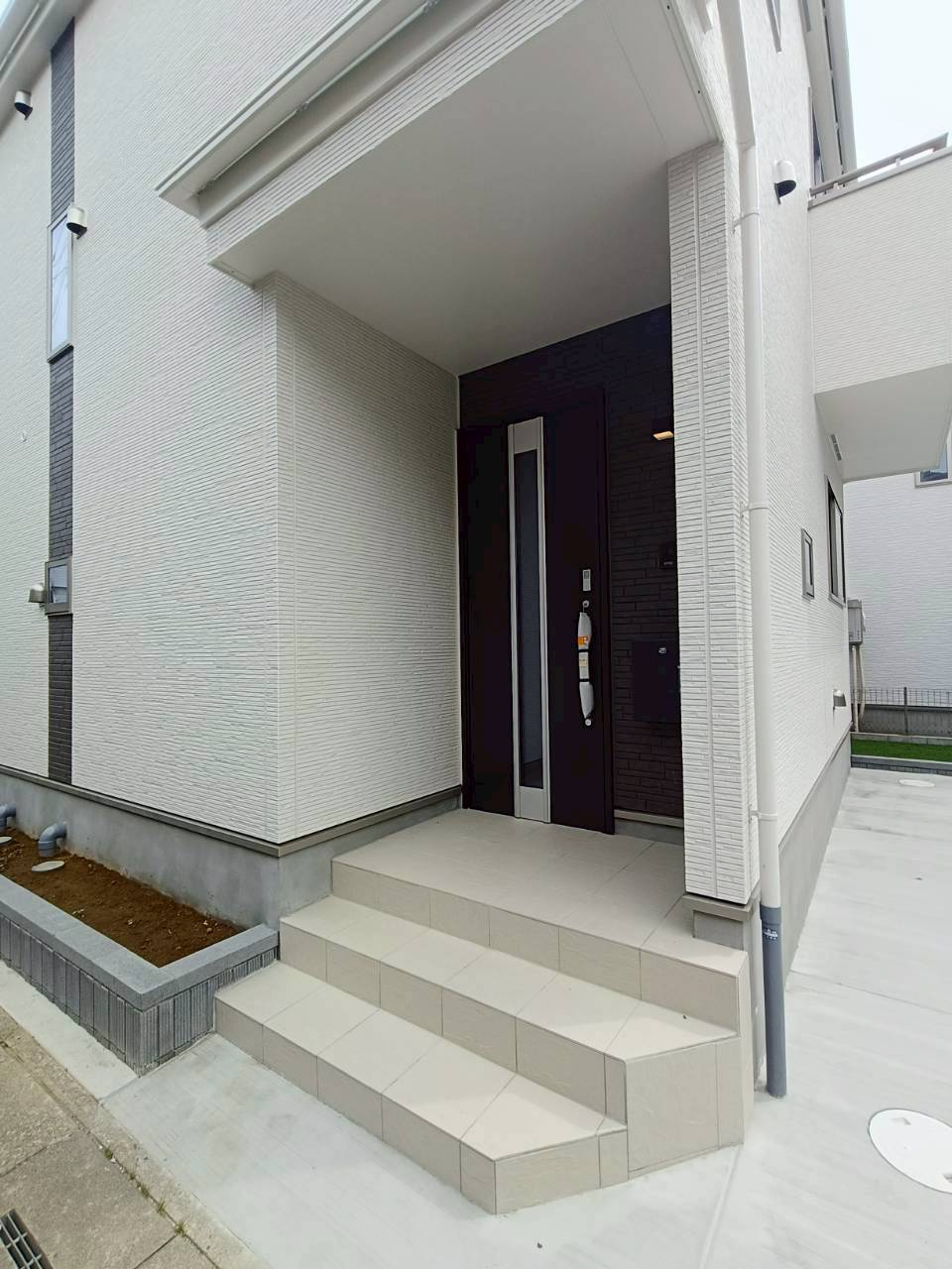 八潮市　鶴ケ曽根　新築戸建　全3棟の外観|施工例です