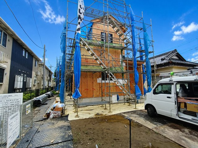 八潮市　鶴ケ曽根　新築戸建　全3棟の外観|外観です