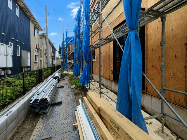 八潮市　鶴ケ曽根　新築戸建　全3棟の外観|外観です