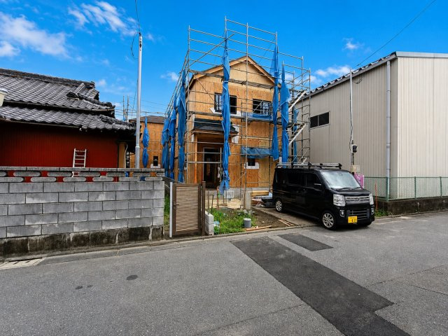 八潮市　鶴ケ曽根　新築戸建　全3棟の外観|外観です