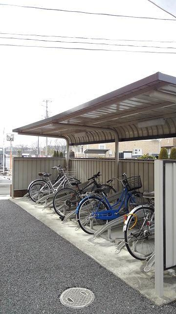 マーベラスCのその他共用部分|駐輪場です