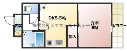 アーバン・ヨシダⅡの間取り