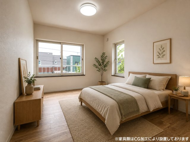 拓北7条5丁目 戸建の洋室|２階 ７．０帖洋室