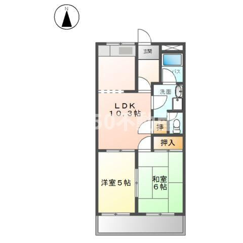 メゾンクレージュの間取り