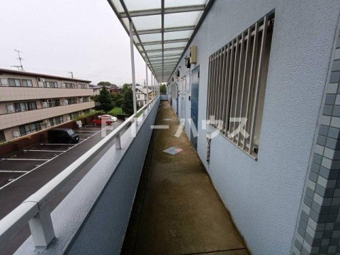 サンヒルズＩＩのバルコニー
