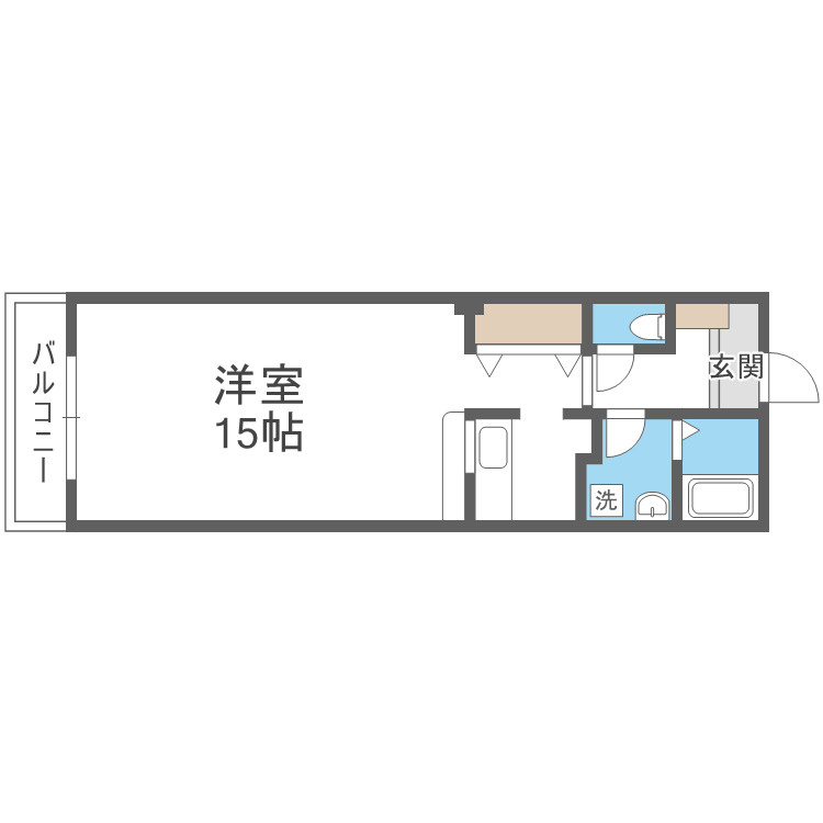 太宰府市朱雀４丁目の賃貸マンションの間取り|別号数タイプ