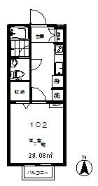 ７帖の広い居室
