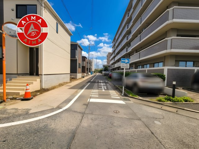 福岡市南区横手1丁目第7-4棟（4号棟）の前面道路含む現地写真|前面道路です。

