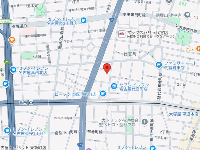 Ｋビルの地図