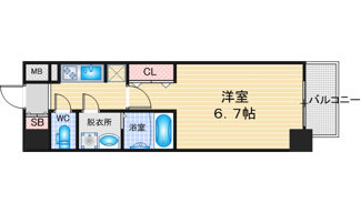 【間取り】 | S-RESIDENCE志賀本通dearly | 略図の為、現状優先
