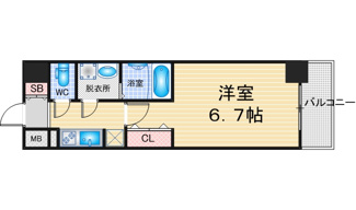 【間取り】 | S-RESIDENCE志賀本通dearly | 略図の為、現状優先