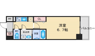 【間取り】 | S-RESIDENCE志賀本通dearly | 略図の為、現状優先
