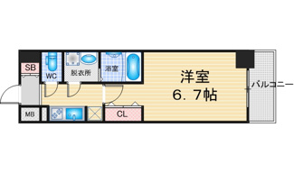 【間取り】 | S-RESIDENCE志賀本通dearly | 略図の為、現状優先