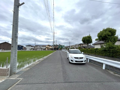 【前面道路含む現地写真】 | 守山市小島町　2期3号地
