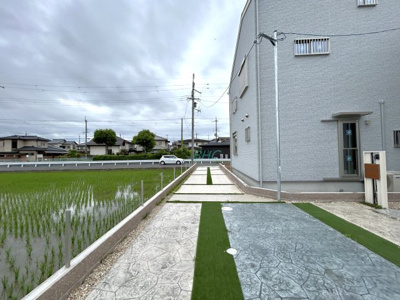 【前面道路含む現地写真】 | 守山市小島町　2期3号地