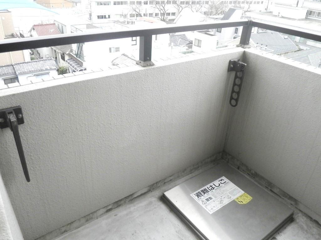 プレール大塚北のバルコニー