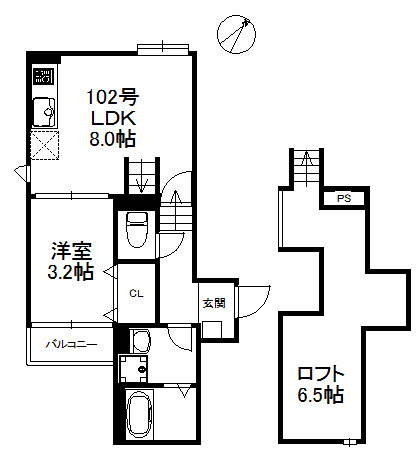 【間取り】 | クレア多の津　★プライスホームなら仲介手数料が割引価格です！★