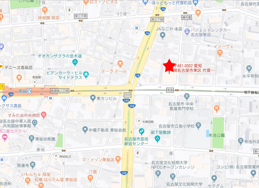 第一富士ビルの地図