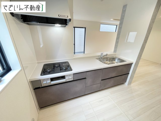 【キッチン】 | Livele Garden.S久喜市吉羽第5　新築住宅 | ≪4号棟≫
現地(2026年7月撮影)