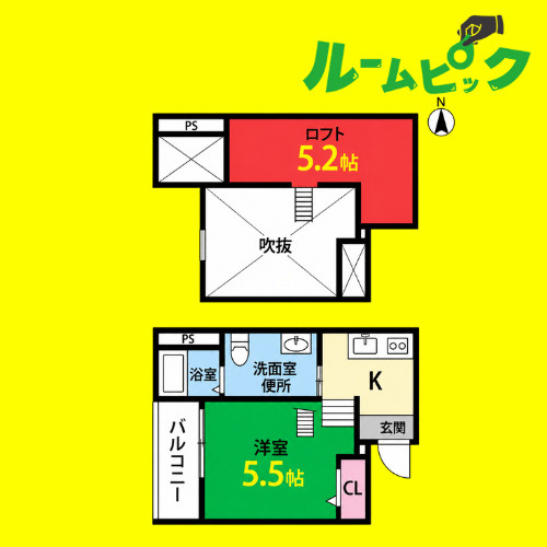 Kレジデンス名駅(ケーレジデンスメイエキ)　名古屋市賃貸　仲介手数料無料の間取り
