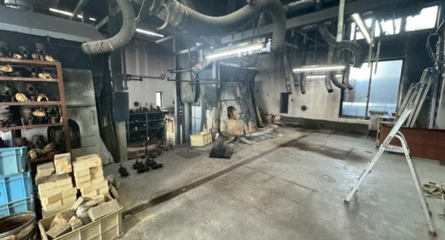 八潮市大字南後谷の工場
