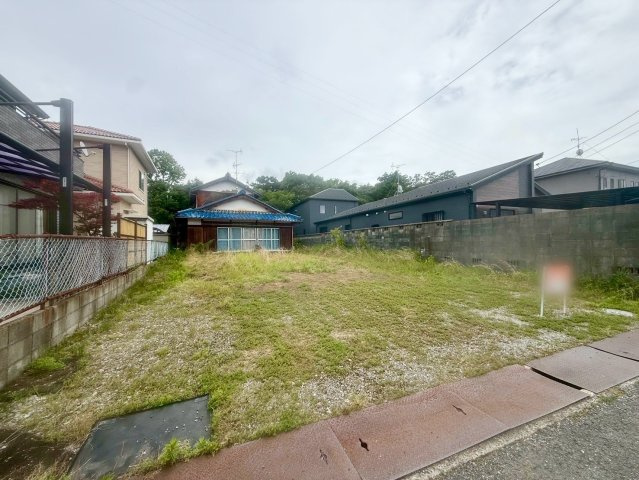 野洲市永原　建築条件無し売土地の外観
