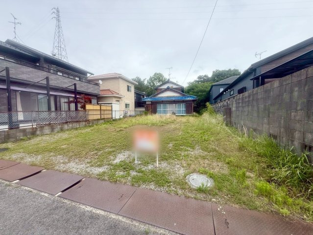 野洲市永原　建築条件無し売土地の外観