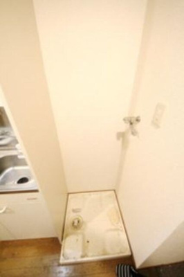 【設備】 | エクセリア荻窪 | 室内洗濯機置き場。