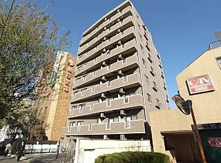 【外観】 | エクセリア荻窪 | 鉄骨鉄筋コンクリート造のがっちりとした建物。