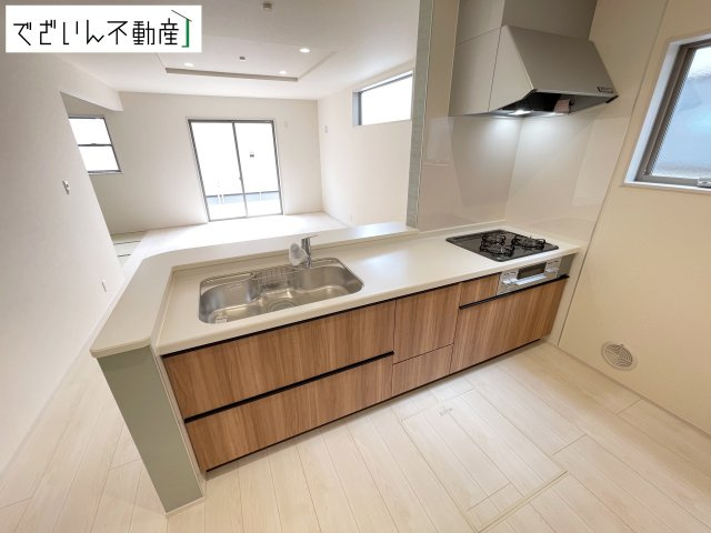 【キッチン】 | Livele Garden.S久喜市吉羽第5　新築住宅 | ≪5号棟≫
現地(2026年7月撮影)