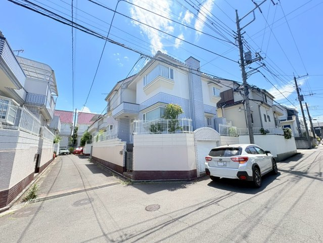 狭山市中央1丁目　建築条件なし売地　西武新宿線『狭山市駅』徒歩20分　【富士見小学区】の前面道路含む現地写真