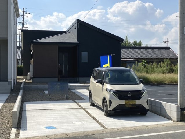 リーブルガーデン　江南市小杁町　全4区画分譲の前面道路含む現地写真|■前面道路　■ヤマダ不動産　株式会社リライフ　
■夢のマイホーム購入をフルサポートします！