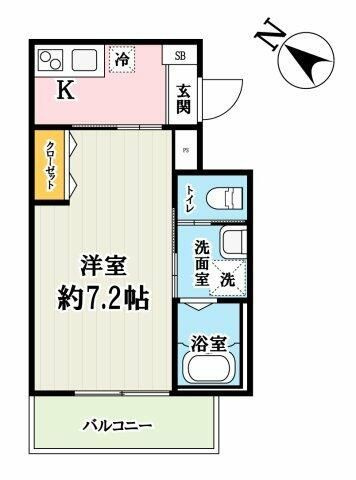 所沢市向陽町のアパート