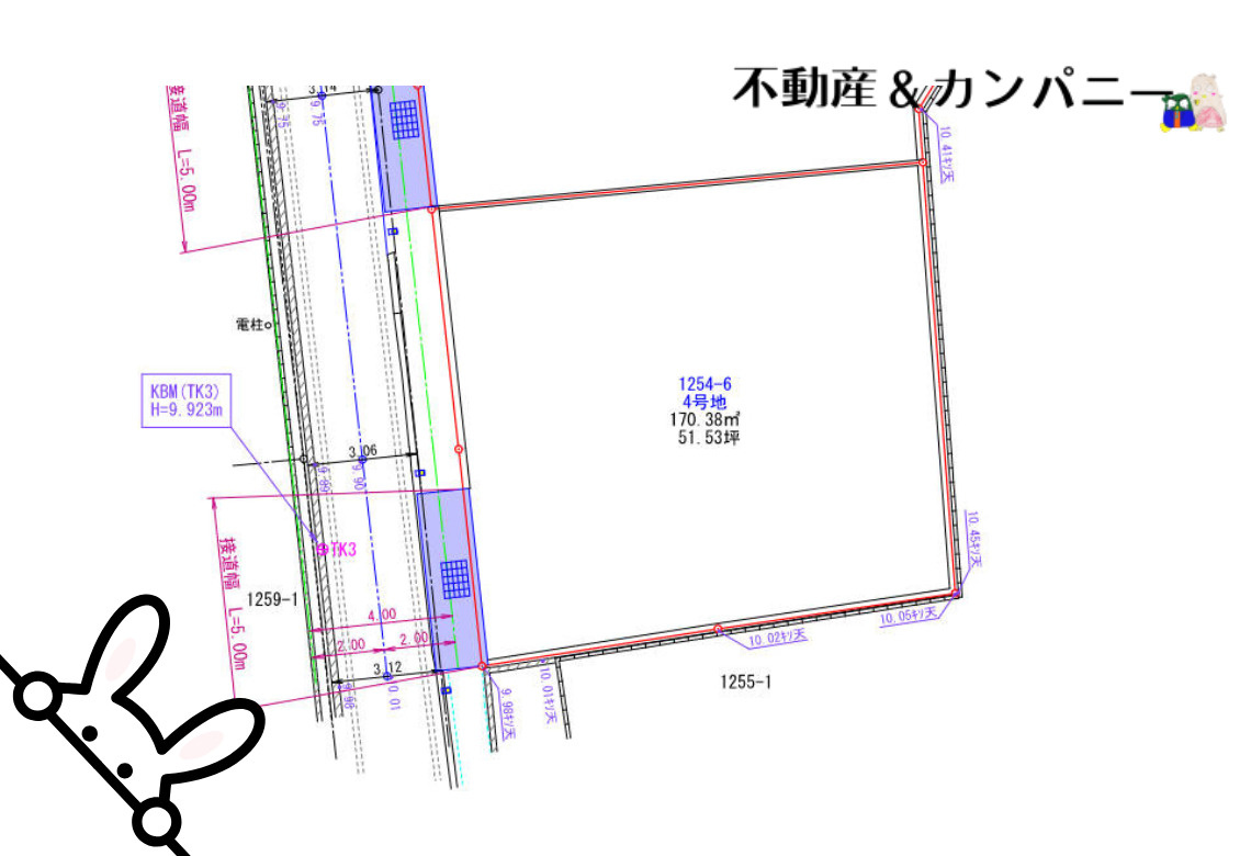 伊予市下三谷のおトチ4号地　伊予市下三谷売土地