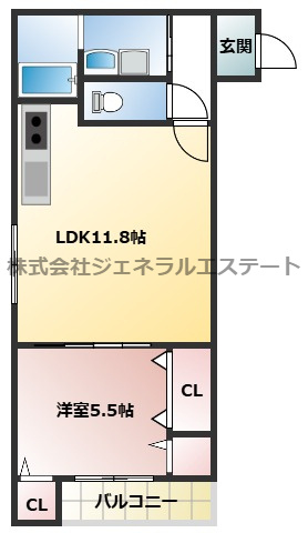 【間取り】 | フジパレス寝屋川