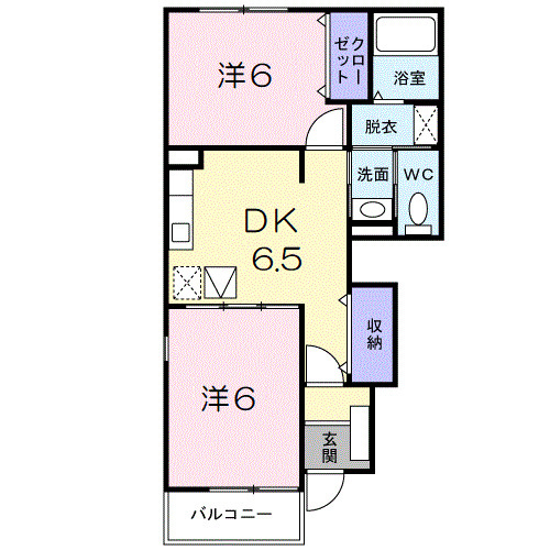 アルカンシエルの間取り