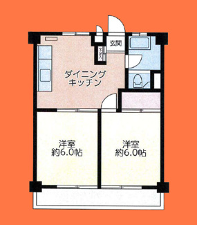 【間取り】 | 豊栄マンション