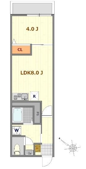 アリビオ上福岡の間取り