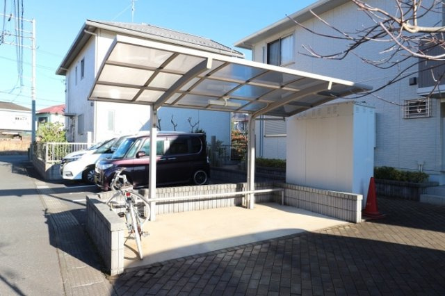 メルベーユのその他|駐輪場です