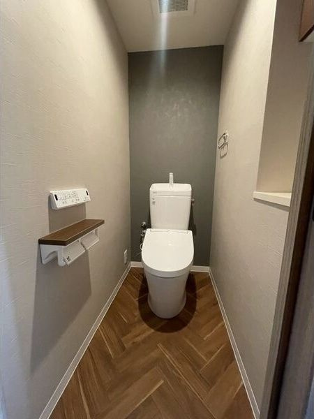 西区新町アーバンコンフォートのトイレ