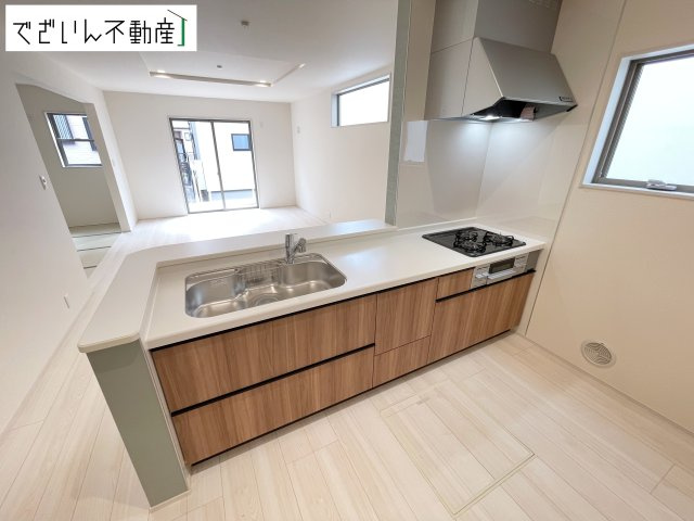 【キッチン】 | Livele Garden.S久喜市吉羽第5　新築住宅 | ≪6号棟≫
現地(2026年7月撮影)