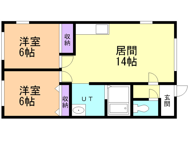 ハイムルーベンスの間取り