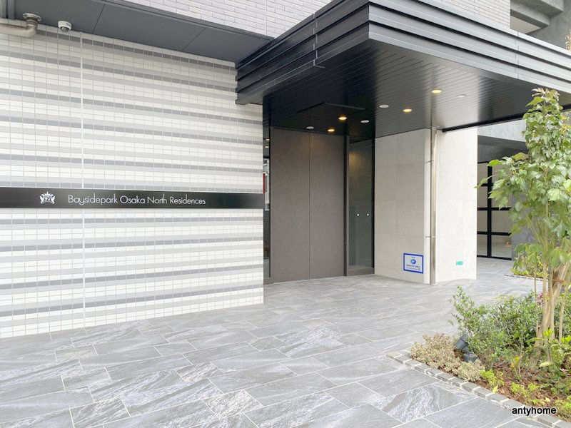 ベイサイドパークOSAKAノースレジデンシス　仲介手数料無料のエントランス