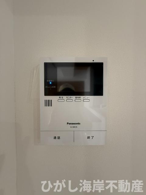 茅ヶ崎グランドハイツＣ棟のセキュリティ|TVモニター付きインターフォン