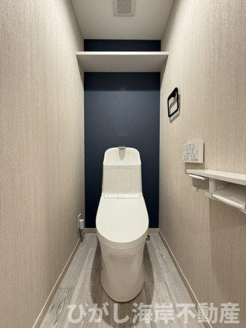 茅ヶ崎グランドハイツＣ棟のトイレ|新規リフォーム完了！　洗浄機能付きお手洗い