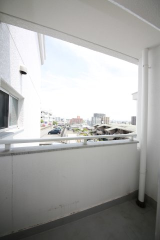 半田ロイヤルマンションのバルコニー