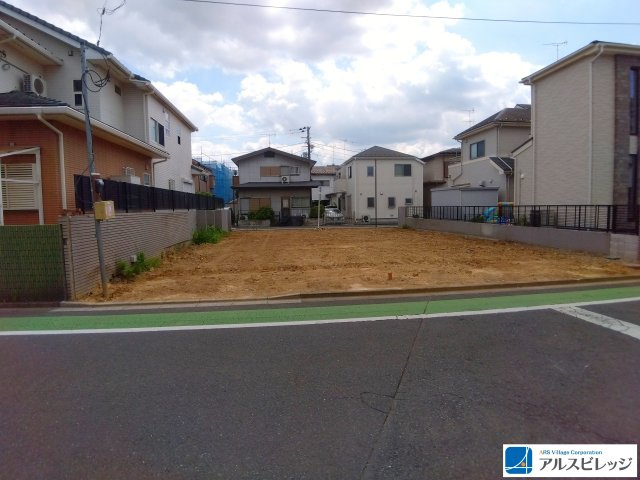 新築／ふじみ野市元福岡1丁目2期　全2棟の外観|北東側公道