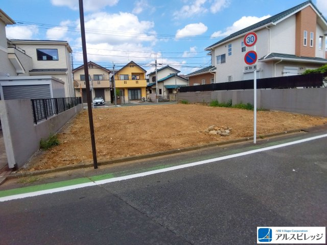 新築／ふじみ野市元福岡1丁目2期　全2棟の外観|北東側公道